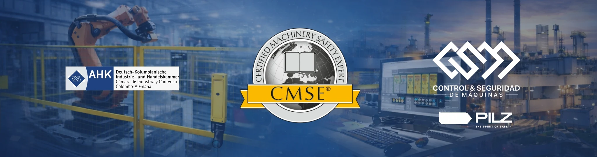 Formación CMSE® en seguridad de máquinas